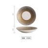 Creative Ceramic Deep Plate Restaurant Soup Plate Salad Plate Dessert Plates Snack Plates Service Plates Hotel Tableware