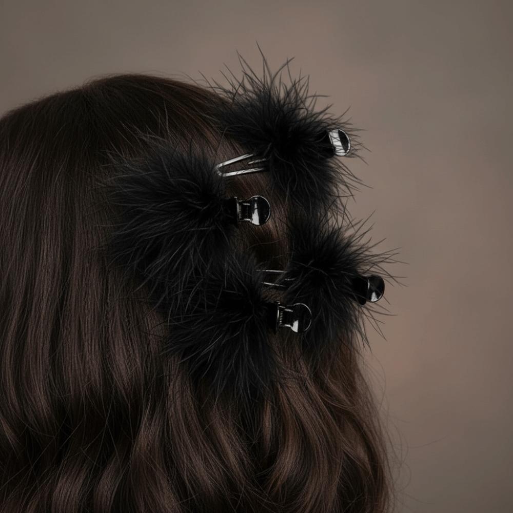 Multi-Color Ostrich Feather Accessory DIY DIY Handmade Accessory  Garment Embellishment