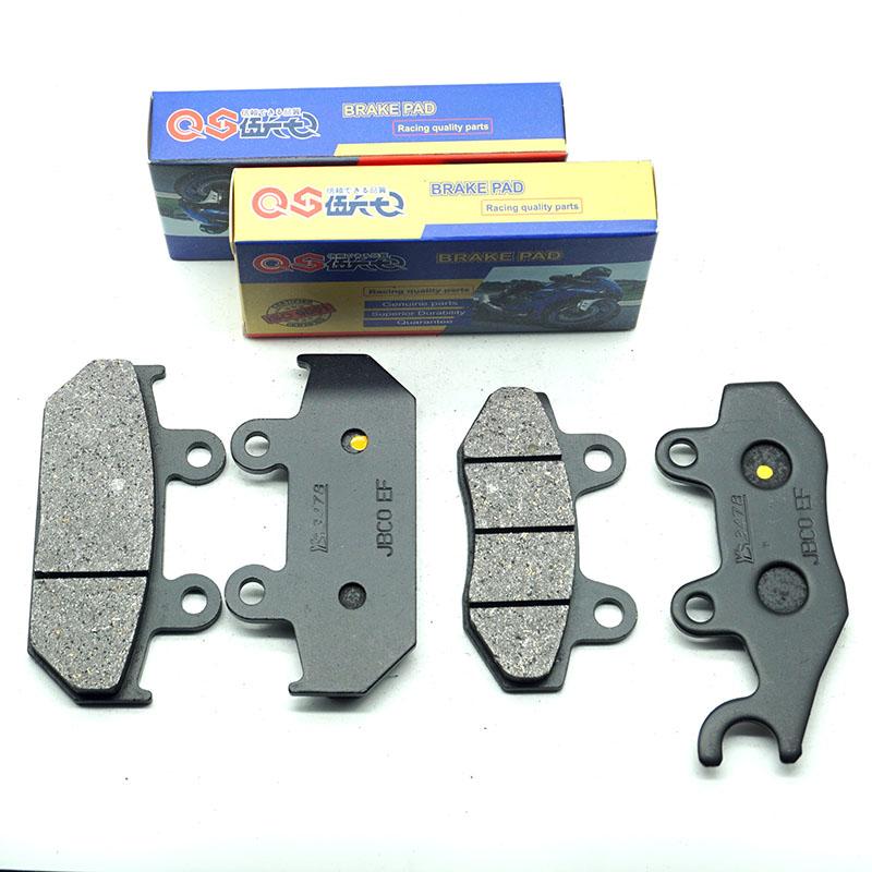 Motorcycle Front Rear Brake Pads for SUZUKI SKYWAVE250 Skywave 250 Type M (AN250M) 2007-2017 S Basic