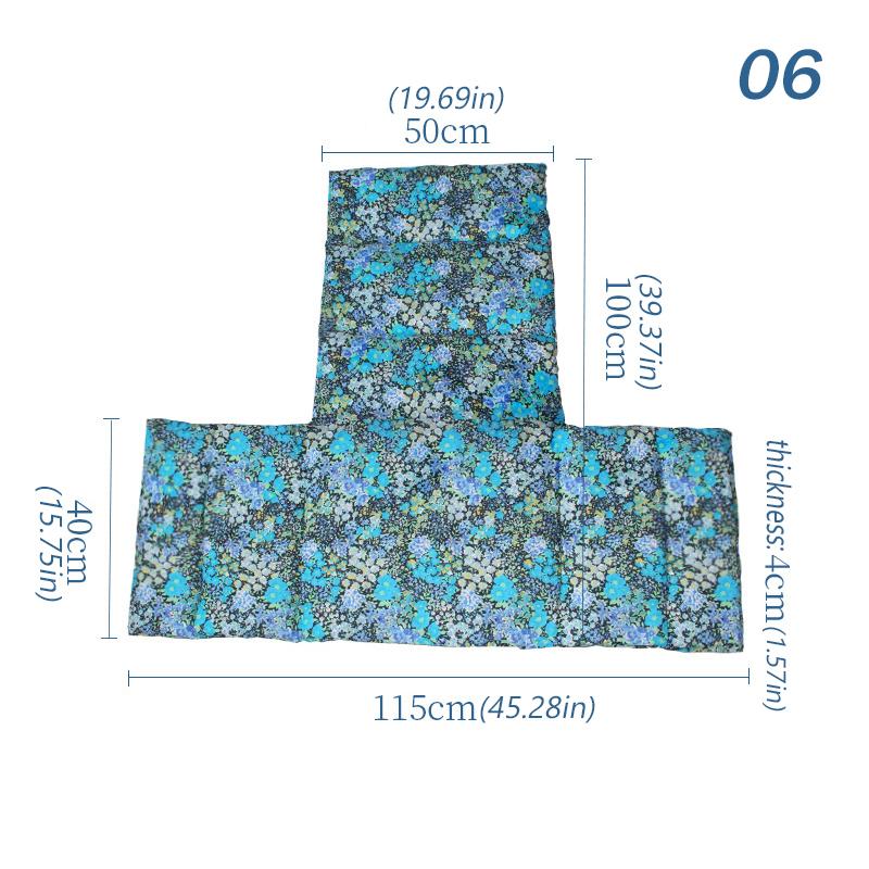 

Wheelchair Cushion Thicken Soft Warm Resistant Wheelchair Seat Pad Wheelchair Backrest Cushion Accessories 50x50x5cm