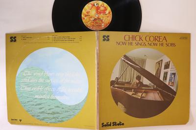 LP Record CHICK COREA - Now He Sings, Now He Sobs SS18039 UNITED ARTISTS  1977 US Jazz Used