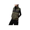 Vans Color Block Checkerboard Reversible Down Vest Unisex Vests Army-Green VN000H23KCZ