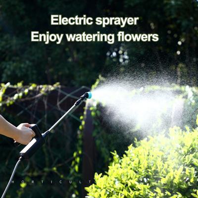 Pulverizador elétrico de plantas com 3 bicos, alça ergonômica, recarregável, amplamente utilizado, varinha de rega, pulverizador de jardim