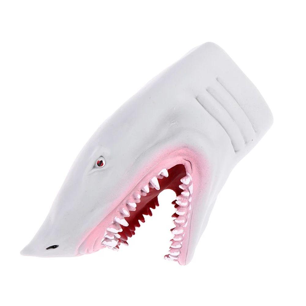 Dolls Hand Toy Animal Toys Fingers Puppets Animal Head Gloves Shark Dinosaur Shark Hand Puppet