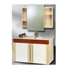 European-Style Floor-Standing Bathroom Vanity with PVC/Wood Veneer Finish