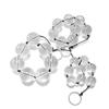 4 Sizes Rear Court Pull Glass Beads Anal Balls Butt Plug Sex Toys For Women Transparent Harem Male And Female Masturbation