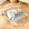 Sturdy Kitten Sleeping Bed Wood Cat Hammock Bed Practical Cat Bed  Living Space