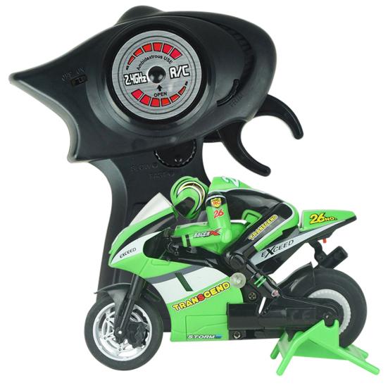 Mini RC Motorcycle High Speed Radio Controlled 2.4GHz Motorbike Children Toy