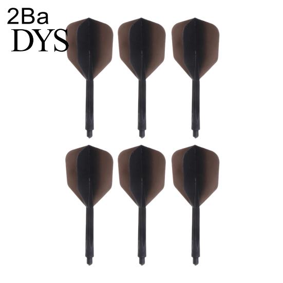Durable Dart Tail 6Pcs Professional Precise Flying Indoor Outdoor 2Ba 4Ba Integrated Shaft Flight Transparent Plastic Replacement Accessories