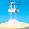 Water Bottle Drinker Clear Food Dispenser Container Set Mount In Cage