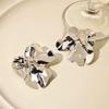 Retro Exaggerated Metal Irregular Earrings For Women