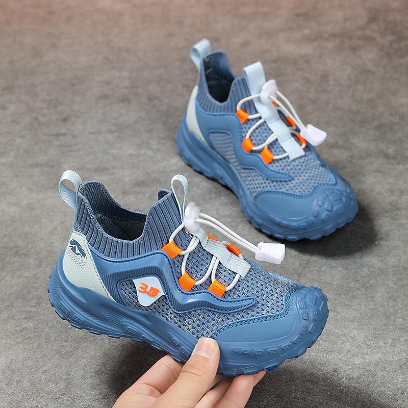 

Classmate s new boys lace-up shoes, light, non-slip and wear-resistant mesh breathable girls sports shoes, sports shoes 37