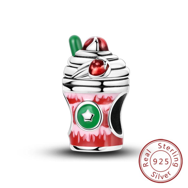 Original Charms Beads Copper Cherry Strawberry Avocado Fruit Charms Pendant For Woman Jewelry Making