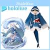 Get Hololive Gawr Gura Cosplay Costume Shark Jacket Outfit With Fish Tail Role Play
