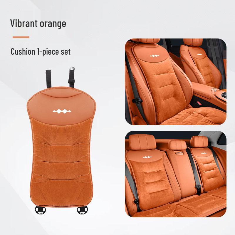 Winter Flannel Car Seat Cushion for BYD Equation Leopard: Titanium 3, 7 & Leopard 5, 8 - Thickened & Non-slip