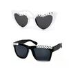 Groom Bridesmaids Bride White Pearl Letter Wedding Party Glasses