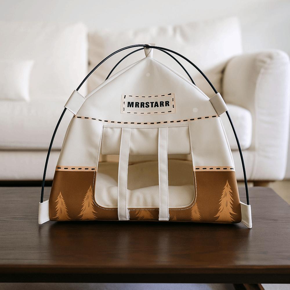 1:12 Scale Simulated Outdoor Tent Decoration Doll Small Tent Camping Tent Model Christmas Gift