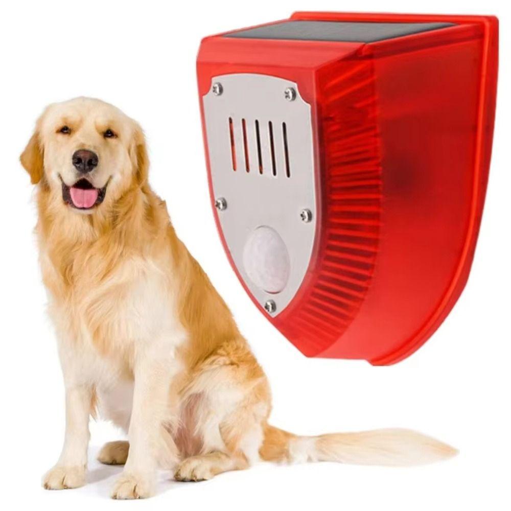 Waterproof Solar Alarm Multifunctional Security Alarm Siren Solar Lamps  Garden Protection