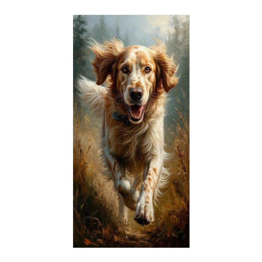 Yellow Dog Large Size Diamond Painting New Collection Animal Diy Full Square Round Drill Rhinestone Embroidery Mosaic Cross Stitch Kits