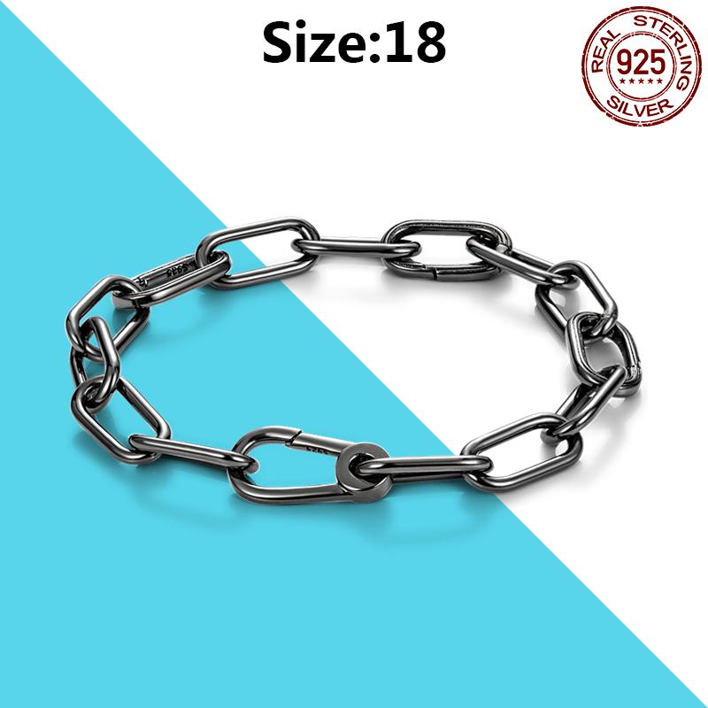 925 Silver Me Series Eye Medallion Pendant Charms for Bracelet Necklace DIY Link Earring Styling Two-ring Connector Jewelry