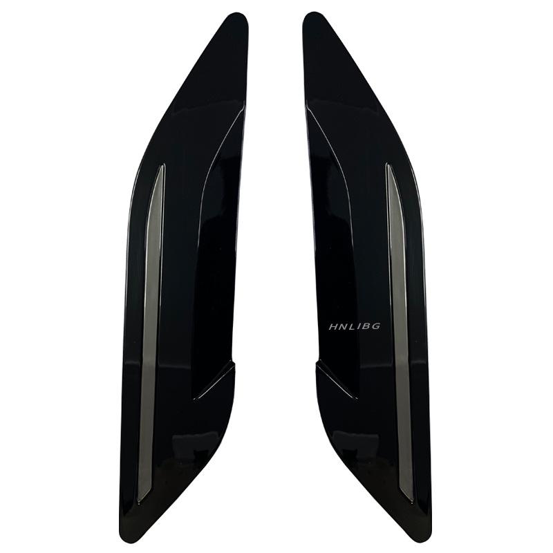 Electroplated Silver/Black Hood Air Vent for 2020 Land Rover Range Rover Evoque (LR155568, LR155567)