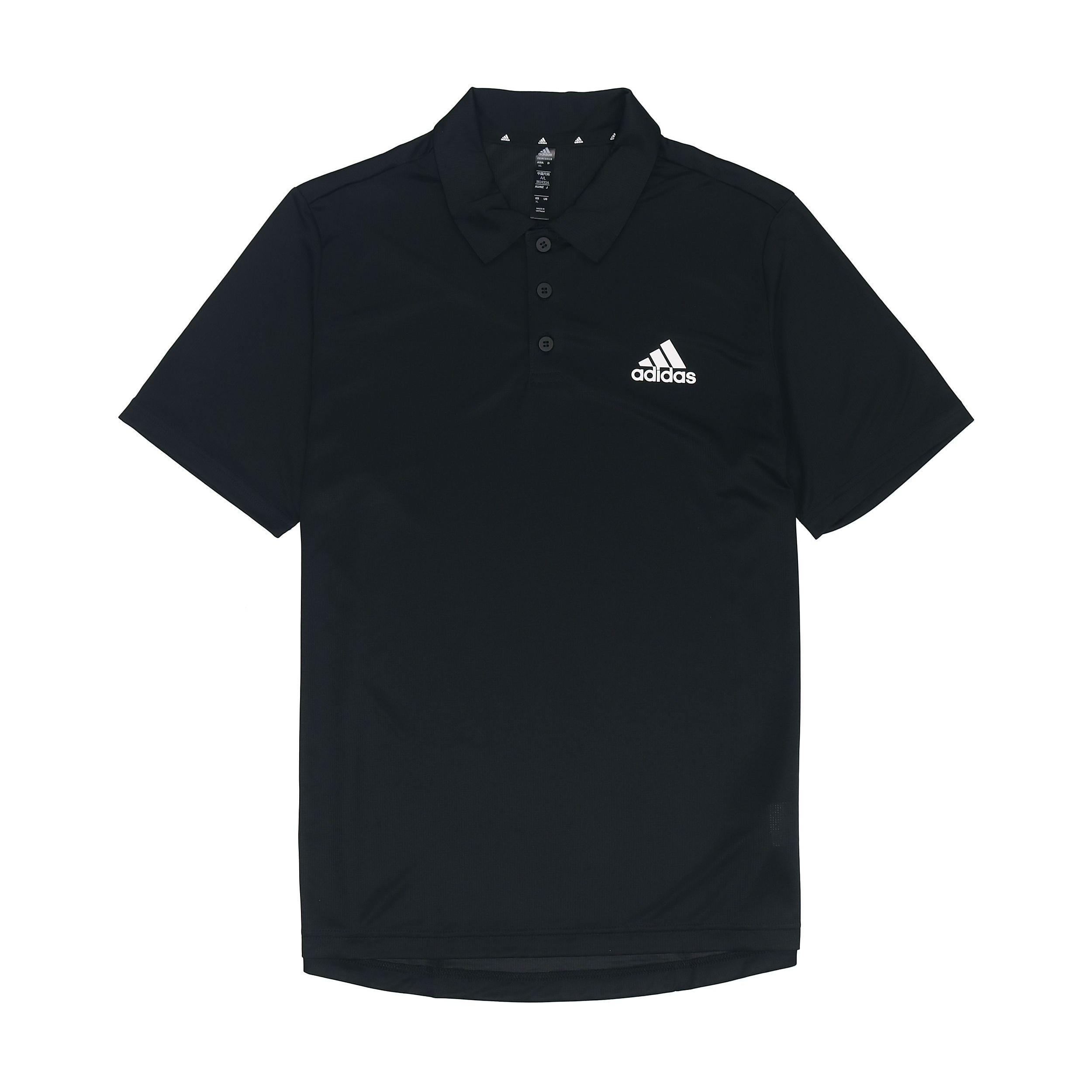adidas M Pl Ps Training Sports Breathable Short Sleeve Polo Shirt Black Men s GM2134 S
