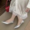 Fashion Luxury Women Pumps 2025 New Style Fashion Dress Up Low Heel Shoes Elegant Party Office Small Heels Shoes Sexy Women Pumps