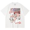 230 Gsm 100% Bomuld Shaman King V1 Print Unisex Tung Bomulds T-shirt