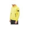 STONE ISLAND Solid Color Badge Zip Hooded Sweatshirt Men Sweatshirt Yellow 781560452-V0030