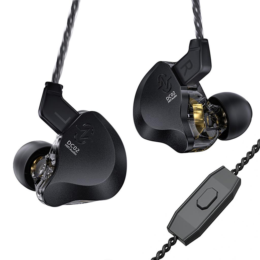 CCZ Dynamic Driver InEar Earbud NoiseCanceling Stereo Sound Wired Earphones Professional Monitor
