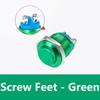 2/5Pcs IP67 Waterproof Round Metal Push Button Switch 16mm Momentary Power Switch ON OFF Self-reset Switches with Screw Switches Oil Pressure 6