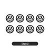 lijk1 Car Door Lock Keyhole Protection Sticker Door Lock Hole Cover Stickers For Volkswagen VW Golf 4 6 7 GTI Tiguan Passat B5 B6 B7 C