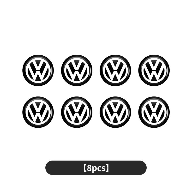 lijk1 Car Door Lock Keyhole Protection Sticker Door Lock Hole Cover Stickers For Volkswagen VW Golf 4 6 7 GTI Tiguan Passat B5 B6 B7 C