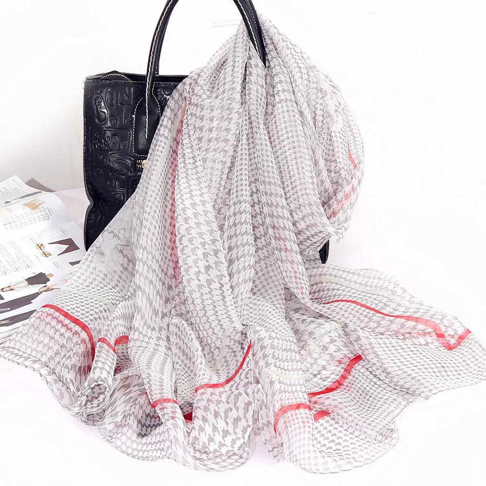 Sunscreen Ice Silk Scarf Scarves Wrap Fashion The Big Beach Towel Women Printed Thin Micro-through Air-conditioning Shawl 180cm