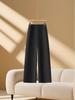 Women's High-Waist Slimming Woolen Wide-Leg Pants - Autumn/Winter 2025 Collection