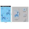 Christmas Blue Snowman Window Stickers Santa Claus Bird Snowflake Elk Ornaments Merry Christmas Happy New Year