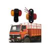 APSMOTIV Truck Trailer Side Marker Lights 2pcs Red/Amber LED Position Rear Lights 24V Parking Lights For Truck Clearance Light Red White/Amber