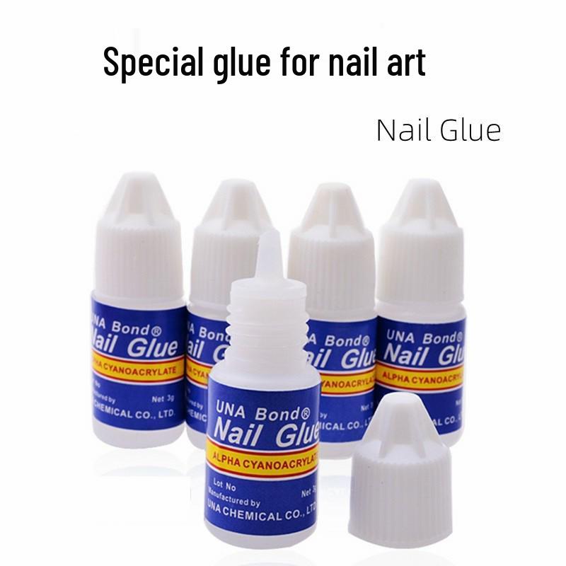 Complete Nail Art Set: Includes Quick-Drying 3g Nail Glue. Perfect for Rhinestones, Long-Lasting & Gentle on Nails.