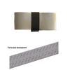 Elastic Perforated PU Leather Overgrip for Badminton, Tennis & Table Tennis Rackets, Fishing Rods with Ribbed Sweatband