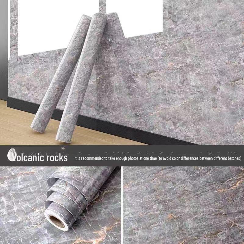 Ölbeständige Marmor-Küchenaufkleber – Hochtemperaturbeständiger, wasserdichter, selbstklebender Fliesen- und Herdwandschutz