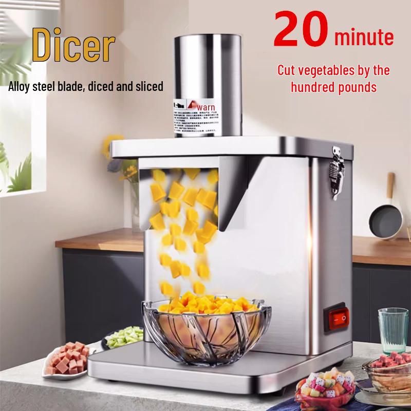 Electric Multi-functional Vegetable & Fruit Dicing Machine
