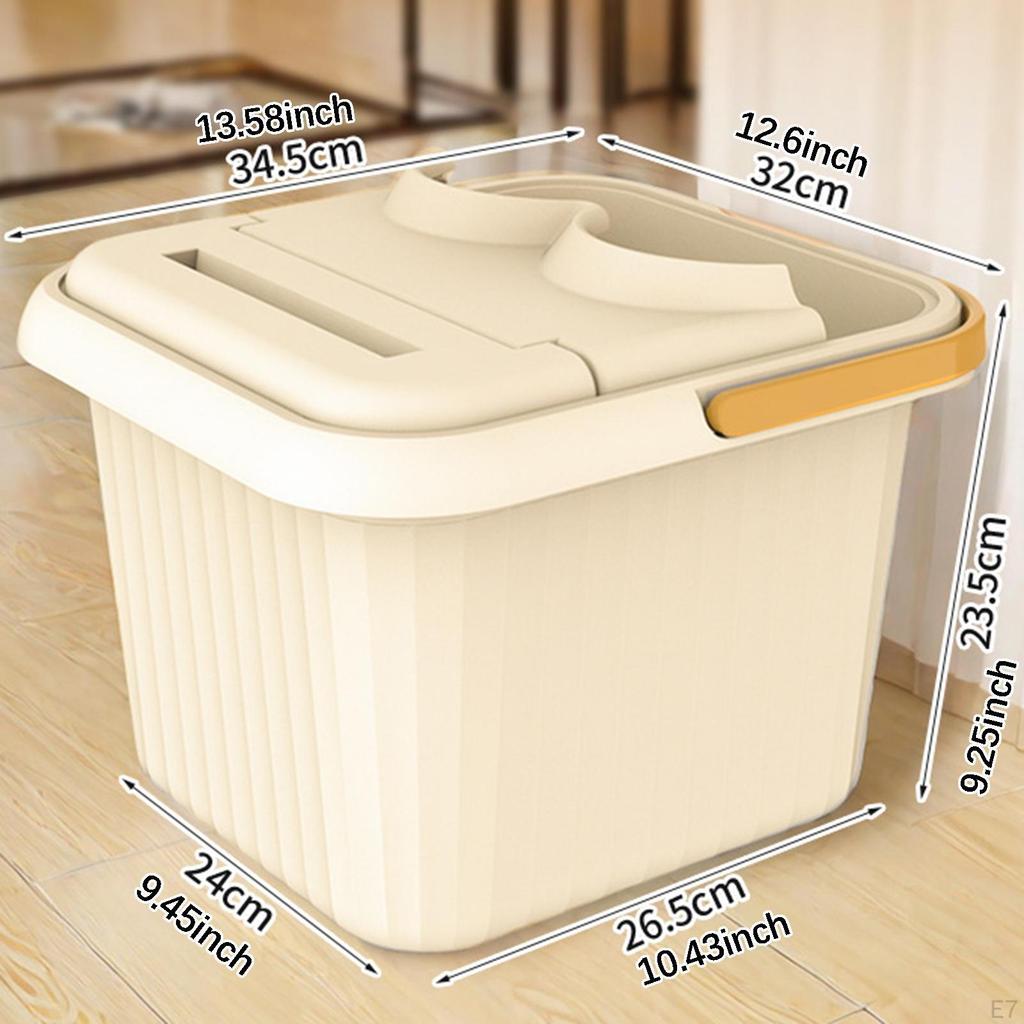 Fußbadewanne, Eimer Haushaltswanne Tragbar Robust Entspannend Heim-SPA-Massage