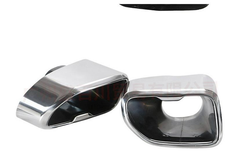Stainless Steel Tailpipe Tip for 2018-2021 BMW X3 X4 (G01/G02) Exhaust Modifications
