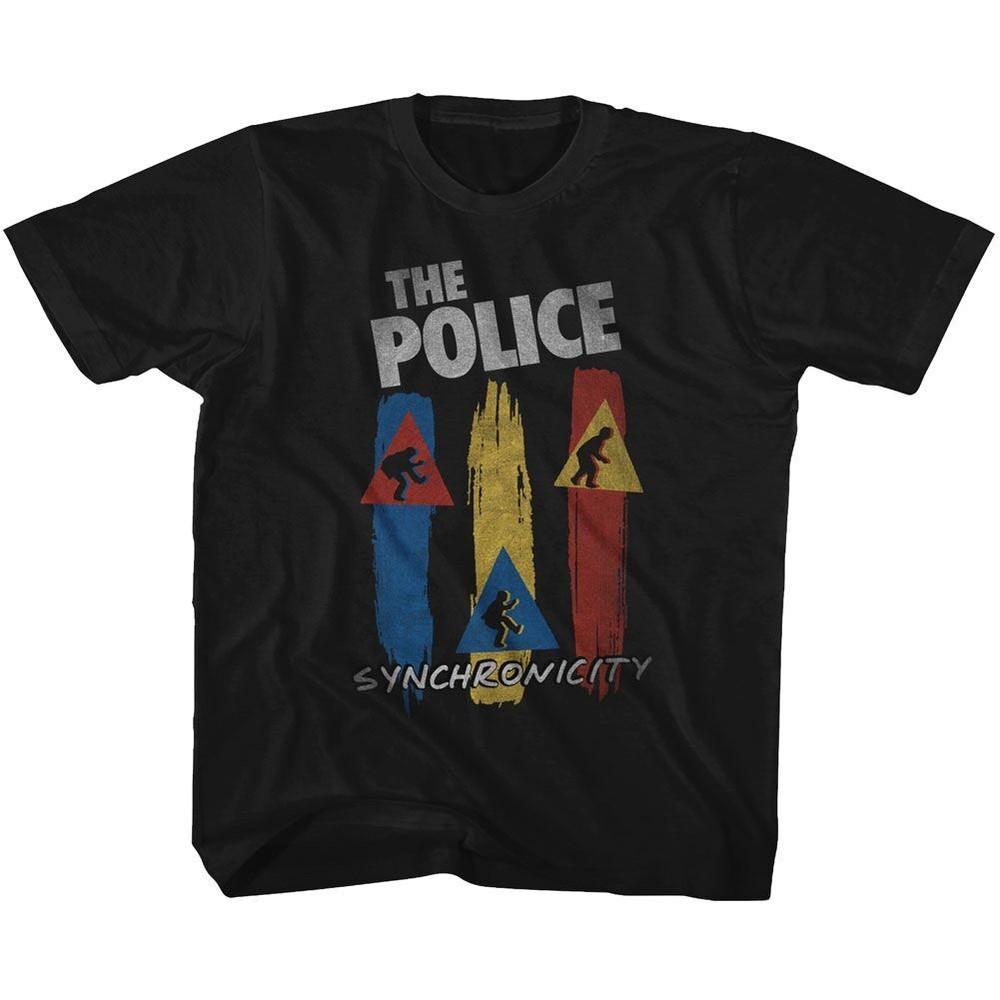 

Kids The Police Synchro Music T-shirt Tops Tees Men s Women s Unisex 3XL