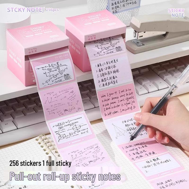 Sticky Notes Notepad for Middle School Students - High-Value Stationery Stickers