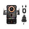 Car Mobile Phone Holder 15W Wireless Charger Intelligent Infrared Bracket For Citroen C4 C3 C5 AIRCROSS C5X Cactus PICASSO e-C3 NF2