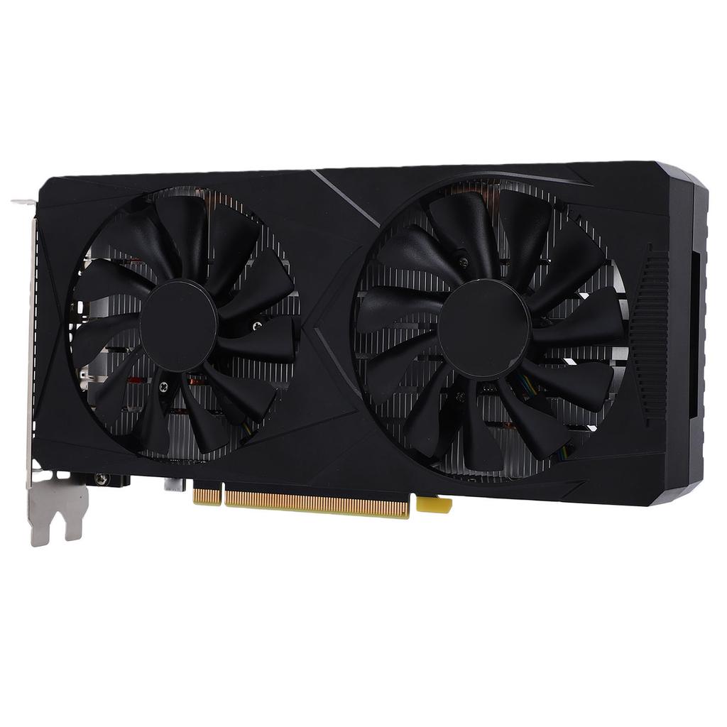 Grafikkarte 12GB GDDR6 192 Bit PCI Express 3.0 X16 Gaming-Grafikkarte GPU mit zwei Kühlventilatoren für Computer PC