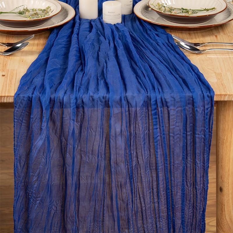 Sheer Voile Table Runner Wedding Birthday Party Decor