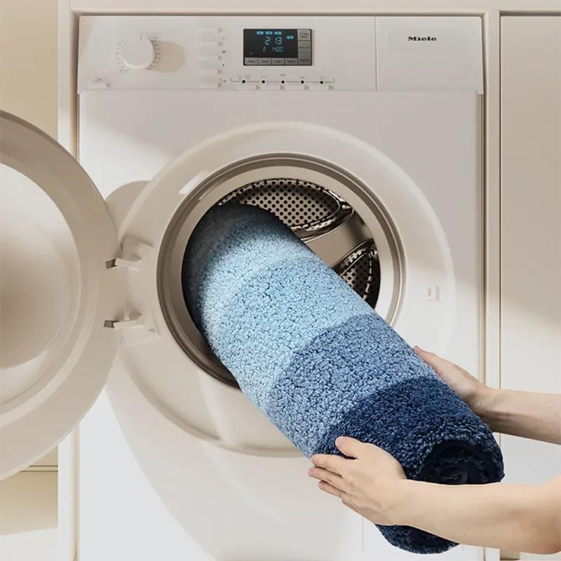 European Luxury Bath Mat, Ultra Soft & Thickened Microfiber, High Absorbency Quick Dry, Non-Slip Bathroom Rug, Home Decor Carpet