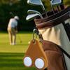 Silicone Golf Ball Holder Keychain Providing Sturdy Organization Solution for Golf Courses and Trip